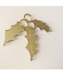 Holly Christmas Decoration acrylic Christmas ornaments.