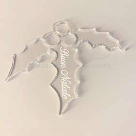 Pungitopo Decorazione Natalizia addobbi di Natale in plexiglass.