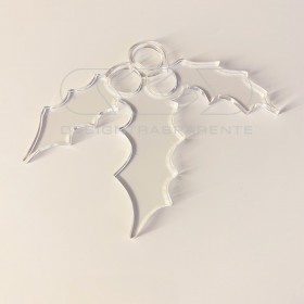 Pungitopo Decorazione Natalizia addobbi di Natale in plexiglass.