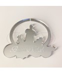 Vela Decoración de Navidad Adornos navideños de metacrilato.