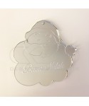 Santa Claus Christmas Decoration acrylic Christmas ornaments.