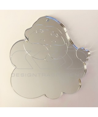 Santa Claus Christmas Decoration acrylic Christmas ornaments.