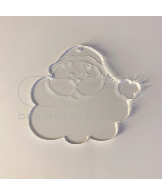 Santa Claus Christmas Decoration acrylic Christmas ornaments.