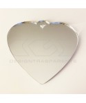Cuore Decorazione Natalizia addobbi di Natale in plexiglass.