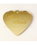 Heart Christmas Decoration acrylic Christmas ornaments.