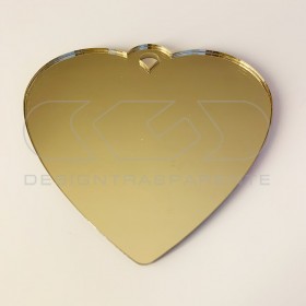 Heart Christmas Decoration acrylic Christmas ornaments.
