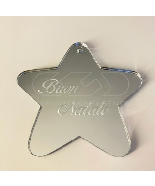 Estrella Decoración de Navidad Adornos navideños de metacrilato.