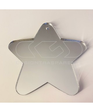 Estrella Decoración de Navidad Adornos navideños de metacrilato.
