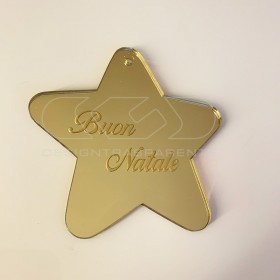Christmas Star Decoration acrylic Christmas ornaments.