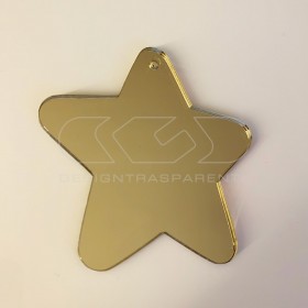 Christmas Star Decoration acrylic Christmas ornaments.