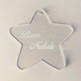 Estrella Decoración de Navidad Adornos navideños de metacrilato.
