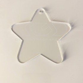 Christmas Star Decoration acrylic Christmas ornaments.