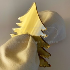 Árbol de Navidad servilletero de metacrilato Marcador de posición.