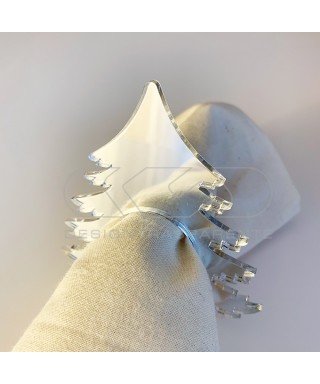 Árbol de Navidad servilletero de metacrilato Marcador de posición.