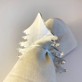 Árbol de Navidad servilletero de metacrilato Marcador de posición.