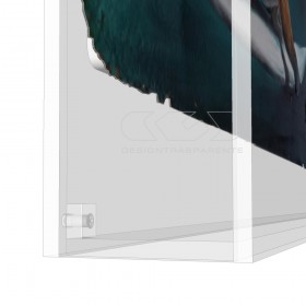 OFFERTA Tele e quadri cm25x25 box di protezione cornice in plexiglass.