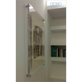 OFFERTA Cornice a giorno cm 20x80 in plexiglass con distanziali.