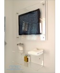 OFFERTA Cornice a giorno cm 25x33,7 in plexiglass con distanziali.