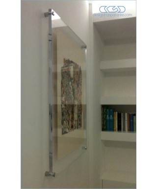 OFFERTA Cornice a giorno cm 25x33,7 in plexiglass con distanziali.