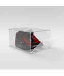 Shoe box cm 40 transparent acrylic protective case.