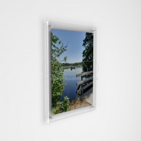 Acrylic large format frame base cm 99 made to measure.
