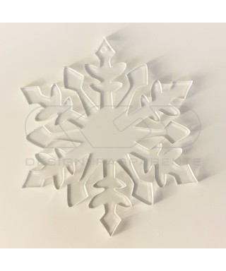 Copo de nieve Decoración de Navidad Adornos navideños de metacrilato.