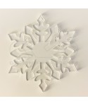 Fiocco di neve Decorazione Natalizia addobbi di Natale in plexiglass.