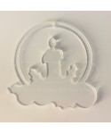Christmas Candle Decoration acrylic Christmas ornaments.
