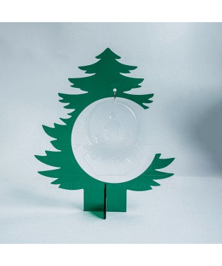 Green acrylic Christmas Tree custom Christmas decorations.