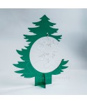 Albero di Natale in plexiglass verde Addobbi natalizi su misura.