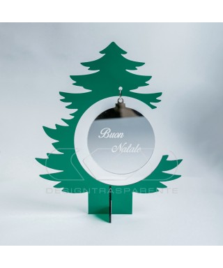 Green acrylic Christmas Tree custom Christmas decorations.