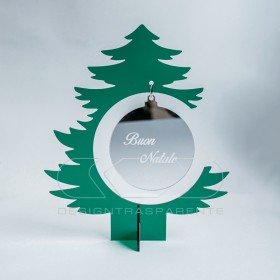 Green acrylic Christmas Tree custom Christmas decorations.
