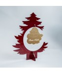 Red acrylic Christmas Tree custom Christmas decorations.