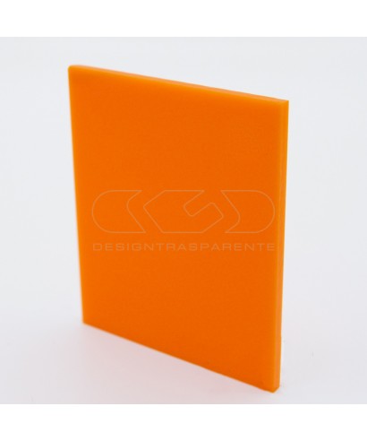 Plexiglass colorato arancione pieno diffusore acridite 797 cm 150x100