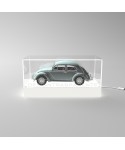 OFFERTA Teca LED cm 20x20h35 con base bianca illuminata in plexiglass.
