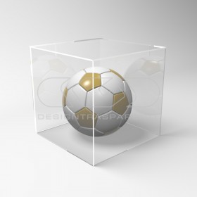 Acrylic display box 40x35 transparent for hobby model building Lego.