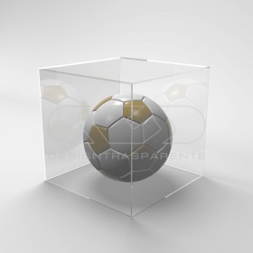 Acrylic display box 40x35 transparent for hobby model building Lego.