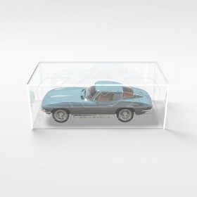 Acrylic display box 60x20 transparent for hobby model building Lego.