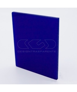 Plexiglass colorato blu notte diffusore pieno acridite 597 cm 150x100