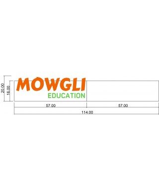Paracolpi su misura battisedia in plexiglass con logo mowgli