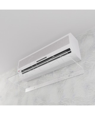 cm 70 transparent acrylic Air conditioner deflector.
