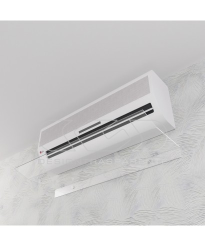 cm 80 transparent acrylic Air conditioner deflector