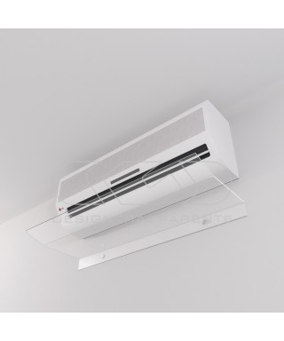 cm 100 transparent acrylic Air conditioner deflector