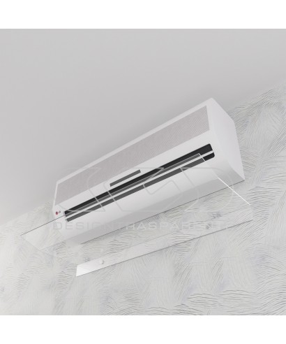 cm 100 transparent acrylic Air conditioner deflector.