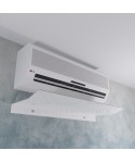 cm 100 white acrylic Air conditioner deflector.