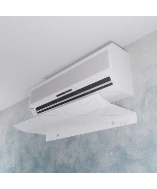 cm 100 white acrylic Air conditioner deflector.