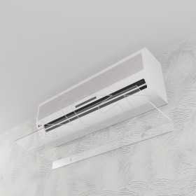 cm 110 transparent acrylic Air conditioner deflector.