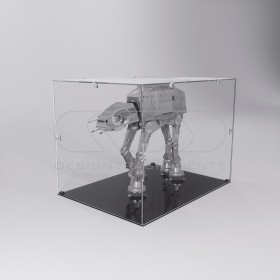 Economic 10x10 transparent acrylic showcase to assemble.