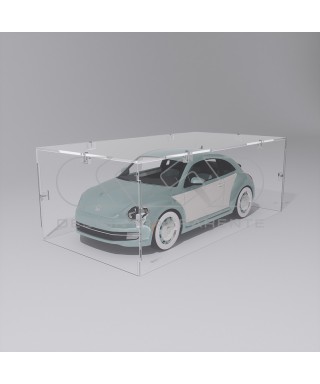 Economic 15x10 transparent acrylic showcase to assemble.