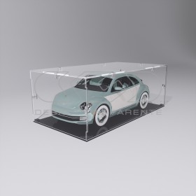 Teca 25x10 vetrinetta economica in plexiglass trasparente da montare.